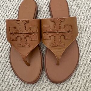 Tory Burch Tan Leather Sandals